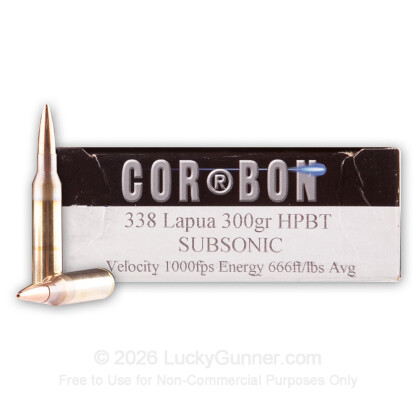 Image 1 of Corbon .338 Lapua Magnum Ammo