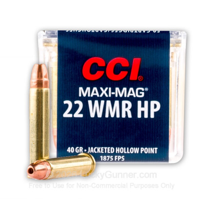 Image 1 of CCI .22 Magnum (WMR) Ammo