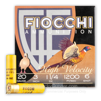 Image 1 of Fiocchi 20 Gauge Ammo