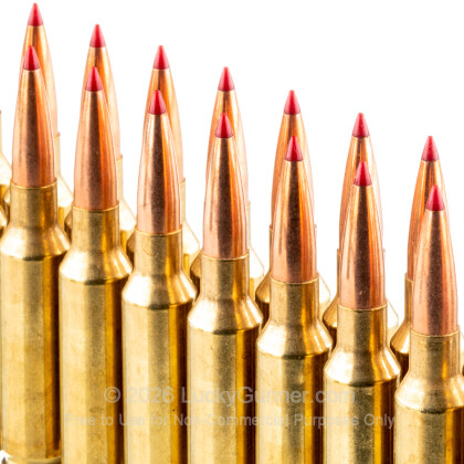Large image of Premium 6.5 Creedmoor Ammo For Sale - 147 Grain ELD Match Ammunition in Stock by Black Hills Gold - 20 Rounds