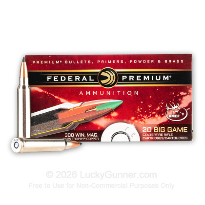 Image 2 of Federal .300 Winchester Magnum Ammo