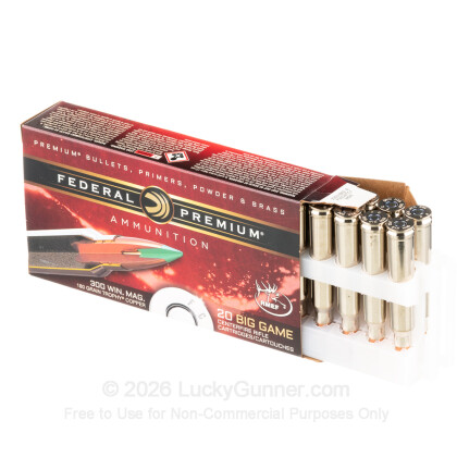 Image 3 of Federal .300 Winchester Magnum Ammo