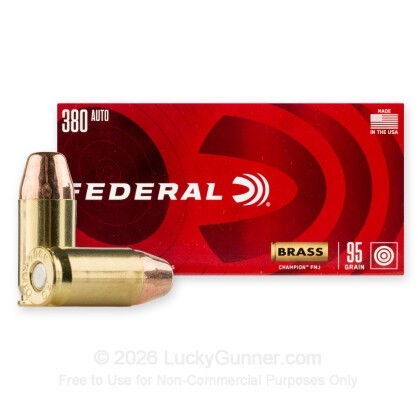 Image 2 of Federal .380 Auto (ACP) Ammo