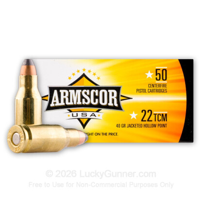 Image 1 of Armscor .22 TCM Ammo