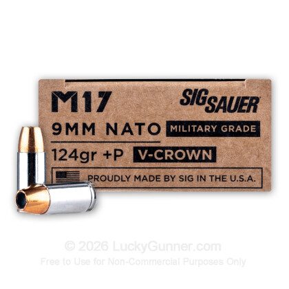 Image 2 of 9mm Ammo from SIG SAUER Image 2 of SIG SAUER 9mm Luger (9x19) Ammo