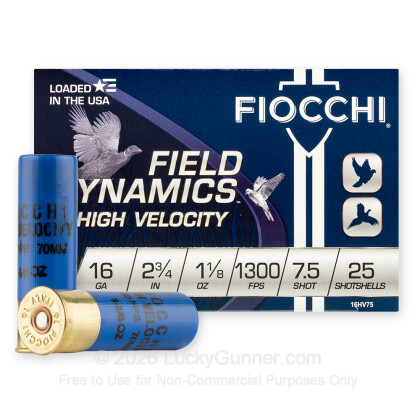 Image 1 of 16 Gauge Ammo Shells from Fiocchi Image 1 of Fiocchi 16 Gauge Ammo