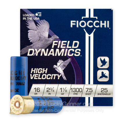 Image 2 of 16 Gauge Ammo Shells from Fiocchi Image 2 of Fiocchi 16 Gauge Ammo