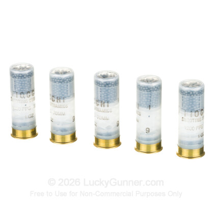 Large image of Bulk 12 Gauge Ammo For Sale - 2-3/4” 1oz. #9 Shot Ammunition in Stock by Fiocchi - 250 Rounds