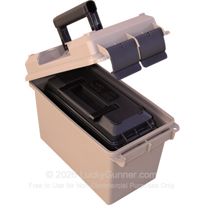 Large image of MTM Case-Gard Dark Earth Brand New Plastic Ammo Cans For Sale