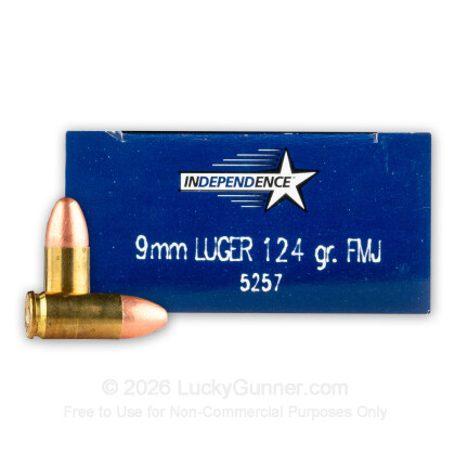 Image 1 of Independence 9mm Luger (9x19) Ammo