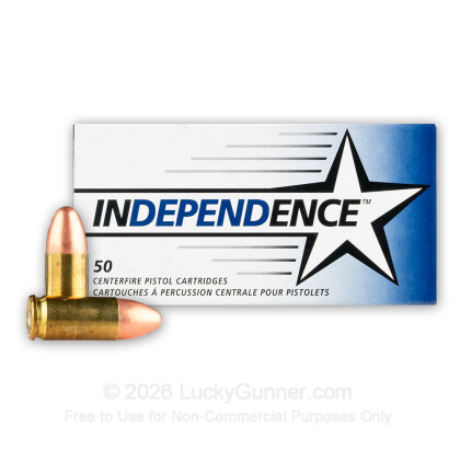 Image 2 of Independence 9mm Luger (9x19) Ammo