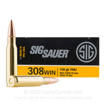 Image 1 of SIG SAUER .308 (7.62X51) Ammo