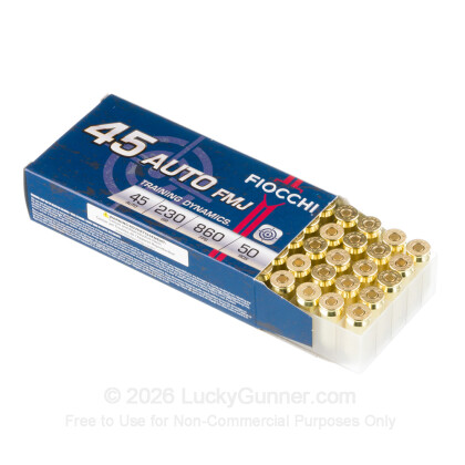 Image 3 of Fiocchi .45 ACP (Auto) Ammo