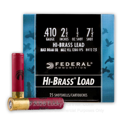Image 1 of Federal Ammo from Federal Image 1 of Federal 410 Gauge Ammo