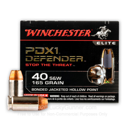 Image 2 of Winchester .40 S&W (Smith & Wesson) Ammo