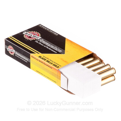Large image of Premium 7mm Remington Mag Ammo For Sale - 154 Grain Hornady SST Polymer Tip Ammunition in Stock by Black Hills Gold - 20 Rounds