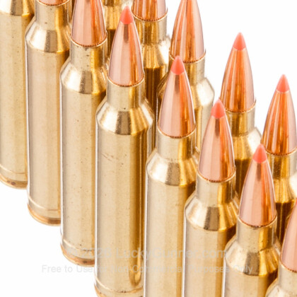 Large image of Premium 7mm Remington Mag Ammo For Sale - 154 Grain Hornady SST Polymer Tip Ammunition in Stock by Black Hills Gold - 20 Rounds