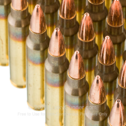 Large image of Cheap 5.56x45 Ammo For Sale - 55 Grain FMJ Ammunition in Stock by Black Hills - 50 Rounds