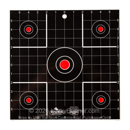 Large image of Dirty Bird Black Targets For Sale - Dirty Bird Target Kit - Birchwood Casey 12" Targets For Sale