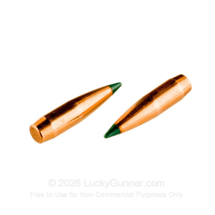 Large image of Bulk 308 Win (.308) Bullets for Sale - 175 Grain Polymer Tip Bullets in Stock by Sierra - 100