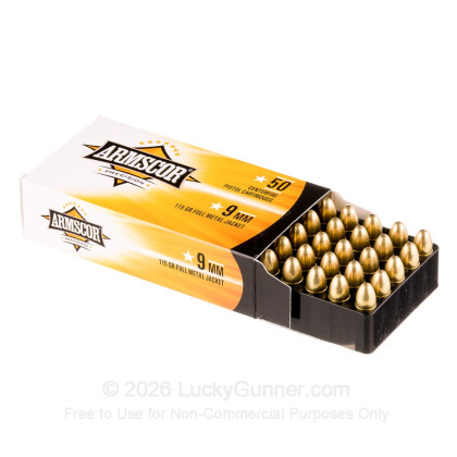 Image 3 of Armscor 9mm Luger (9x19) Ammo
