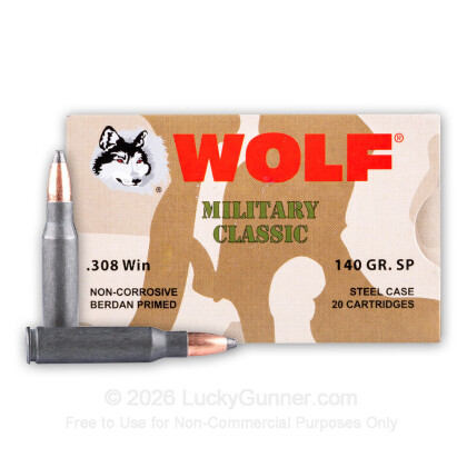 Image 1 of Wolf .308 (7.62X51) Ammo
