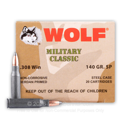 Image 2 of Wolf .308 (7.62X51) Ammo