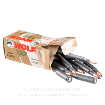 Image 3 of Wolf .308 (7.62X51) Ammo