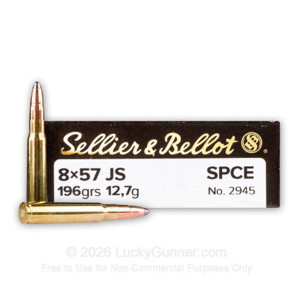 Image 1 of Sellier & Bellot 8mm Mauser (8x57mm JS) Ammo