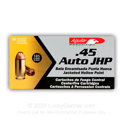 Image 8 of 45 ACP Ammo from Aguila Image 8 of Aguila .45 ACP (Auto) Ammo