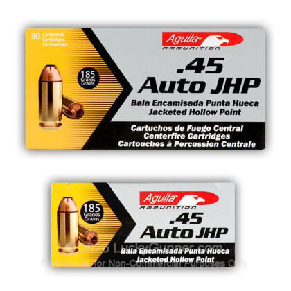 Image 2 of 45 ACP Ammo from Aguila Image 2 of Aguila .45 ACP (Auto) Ammo