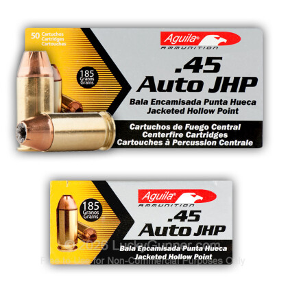Image 4 of 45 ACP Ammo from Aguila Image 4 of Aguila .45 ACP (Auto) Ammo