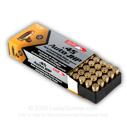 Image 5 of 45 ACP Ammo from Aguila Image 5 of Aguila .45 ACP (Auto) Ammo