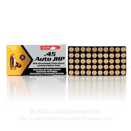 Image 6 of 45 ACP Ammo from Aguila Image 6 of Aguila .45 ACP (Auto) Ammo