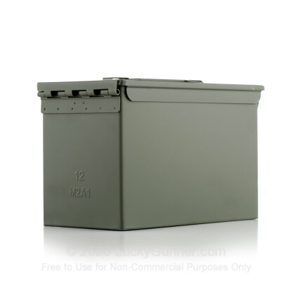 Large image of Bulk 50 Cal Green Brand New M2A1 Ammo Cans For Sale - 12 Cans