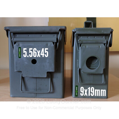 Large image of Ammo Can Caliber Stickers for Sale