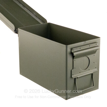 Large image of 50 Cal Green Brand New Mil-Spec M2A2 Ammo Cans For Sale