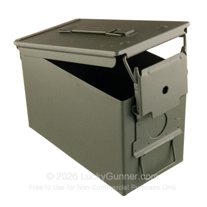 Large image of 50 Cal Green Brand New Mil-Spec M2A2 Ammo Cans For Sale