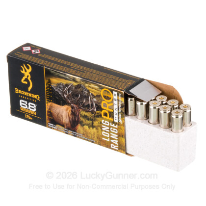 Large image of Premium 6.8 Western Ammo For Sale - 175 Grain TGK Ammunition in Stock by Browning Long Range Pro Hunter - 20 Rounds