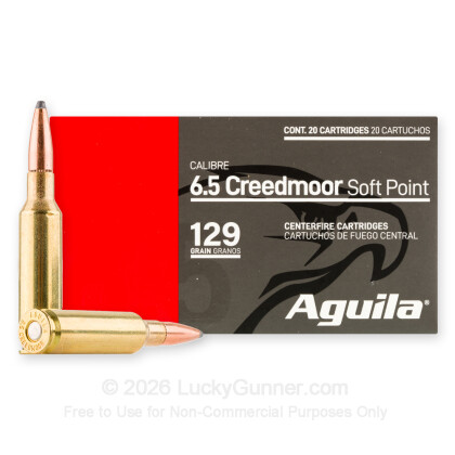 Image 2 of Aguila 6.5mm Creedmoor Ammo