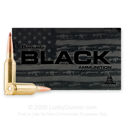 Large image of Hornady 22 ARC Ammo For Sale - 75gr ELD Match - 20 Rounds