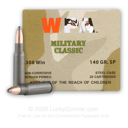 Image 2 of Wolf .308 (7.62X51) Ammo