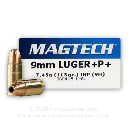 Image 1 of Magtech 9mm Luger (9x19) Ammo