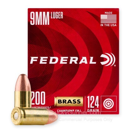 Image 2 of Federal 9mm Luger (9x19) Ammo