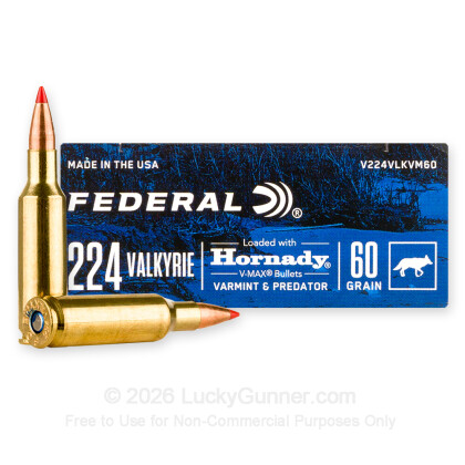 Image 1 of Federal .224 Valkyrie Ammo