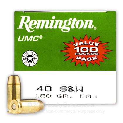 Image 1 of Remington .40 S&W (Smith & Wesson) Ammo