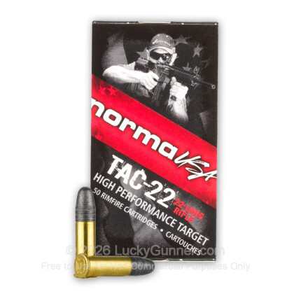 Image 2 of Norma .22 Long Rifle (LR) Ammo