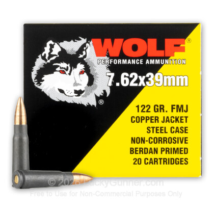 Image 1 of Wolf 7.62X39 Ammo