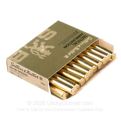 Image 3 of Sellier & Bellot .30-06 Ammo
