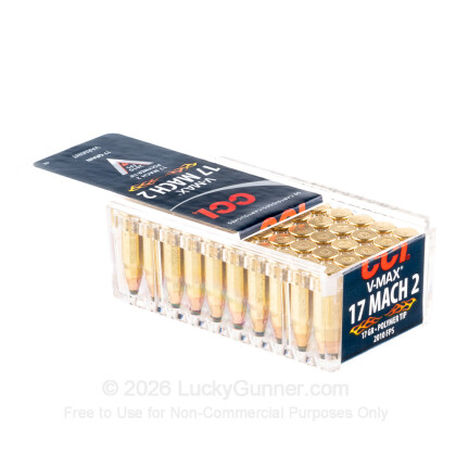 Image 3 of 17 HM2 Ammo from CCI Image 3 of CCI .17 HM2 (Mach 2) Ammo